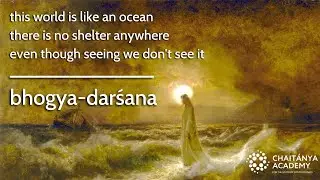 Even though seeing we don't see it | bhogya-darśana | Sri Prem Prayojan Prabhu