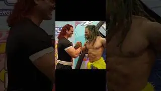 Yujiro meets Broly 👹 #yujirohanma #broly