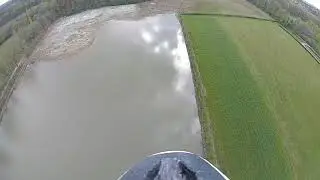 First FPV flight - High cross winds - Twinstar II and DJI Digital FPV