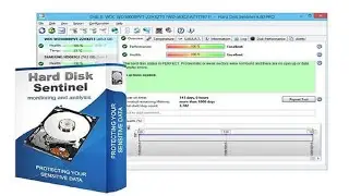 الكشف على الهارد ديسك و اكتشاف الباد سيكتور - شرح برنامج  Hard Disk Sentinel