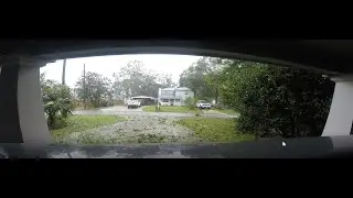 Part 1 Hurricane Michael  - Twelve Thirty PM.  Go Pro zip tied to Ford, Lynn Haven FL during a CAT 5