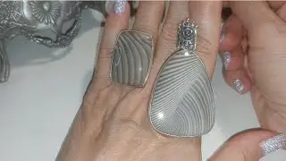 152. Красивые украшения  - натуральные камни в серебре💎💍🤗