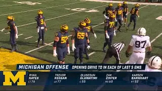 Michigan Offense vs Penn State 2022
