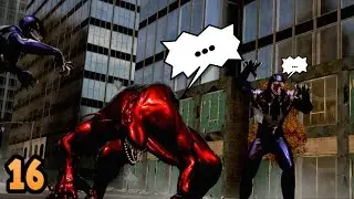 Прохождение Spider man web of shadows [защита базы и новые симбиоты] #16
