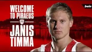 Jānis Timma • Welcome to Olympiacos B.C. • 2018 - HD
