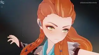 Genshin Impact - Aloy Gamescom 2021 Teaser Trailer