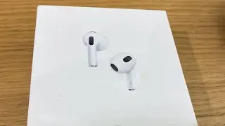 AirPods 3 unboxing