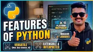 Python Features Explained in Hindi | Why Python is So Popular ?