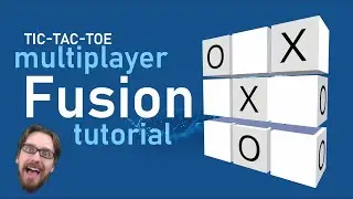 Photon Fusion Multiplayer Tic-Tac-Toe Full Game Loop C# Tutorial
