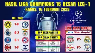 Hasil Liga Champions Tadi Malam 16 Besar Leg 1 ~ DORTMUND vs CHELSEA ~  UCL 2023