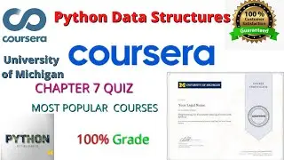 Python Data Structures Chapter 7 Quiz Answers [ Coursera] Programming For Everybody Chapter 7 Quiz