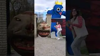 Pac mam monster VS us #funny #shortvideo