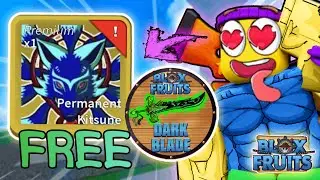 Noob to Pro #4 I Got Free Perm Kitsune & Dark Bleak and Thats How in Blox Fruits