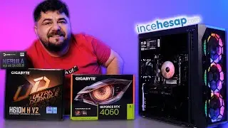 Gigabyte RTX 4060 ve Intel i5 12600KF - İncehesap Hazır Sistem İncelemesi