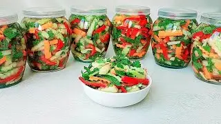 ОБАЛДЕННЫЙ САЛАТ из АРБУЗНЫХ КОРОК! Бюджетный и ОЧЕНЬ ВКУСНЫЙ РЕЦЕПТ на зиму. #арбуз