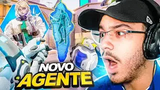 TESTANDO a NOVA AGENTE *DEADLOCK* DO VALORANT!