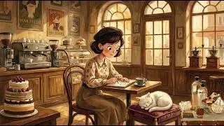 Coffee Scent & Cozy Swing: Relaxing Sounds for Morning Work - The Mellow Swing Cafe ☕️✨