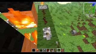 minecraft битва роботов