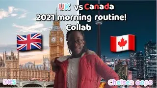 Morning Routine In Canada | England VS. Canada ft. Diamonds Kitchen Studio | Collab part 2
