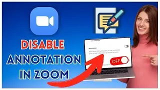 How to Disable Annotation in Zoom 2025?