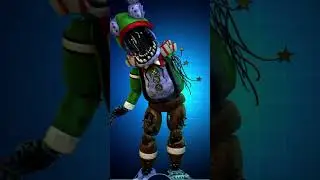 Анимация Рождественского Олд Бонни из FNAF AR (Animation Christmas Old Bonnie from FNAF AR)