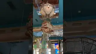 Воздушный шар в интересном детском кафе «Грабли» в Москве