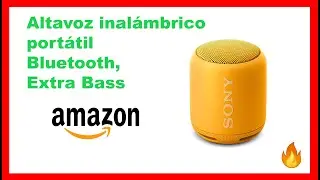 🔥[ Altavoz ] inalámbrico portátil con Bluetooth y Extra Bass,Sony SRS-XB10B-