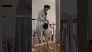 할머니 외출한다고 대성통곡하는 13개월아기.외할머니.Life with grandma♡13mth baby, refusing to be apart from grandma.