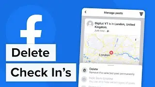 How to Delete Check Ins on Facebook (2022)