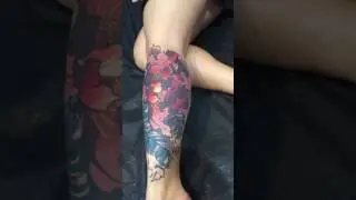 работа первого дня Moskowtattoconvention  цвета немного искажены по нескольким причинам