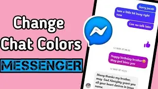 How To Change Facebook Messenger Theme Of Text Color 2020 | Software Mobile Tips
