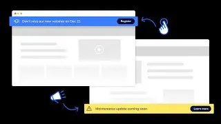Build Banners for heightened user engagement and retention with Usetiful