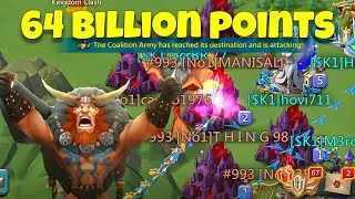 Lords Mobile - KVK X4WAYS ACTION! GLOBAL RANK #1 ! $K1, XIX, KD4, & KD2