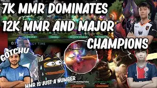 PSG.LGD.NothingToSay [Top 1 in SEA] and Kpii| vs 7K MMR and !Attacker Kunkka |DOTA2 7.29d - 12K MMR|