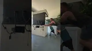 He moves aquariums 🤣🫠