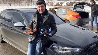AUDI RS 6 & ДРОН 200 км/ч. | Эльдар Б.
