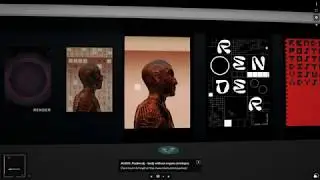 Poster Toster X Distort Visual – RENDER – POSTER EXHIBITION