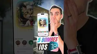 iOS 18 est là : 5 nouveautés les plus cools ! #shorts