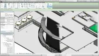 Autodesk Revit  Placing a Railing   YouTube