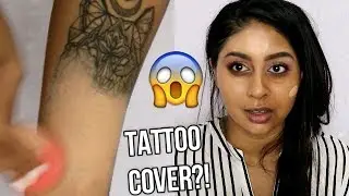 TATTOO COVERING FOUNDATION?! TESTED!