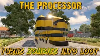 7 Days to Die | The Processor | Turns Zombies into Loot | Hands Free Way to Deal With Endgame Demos