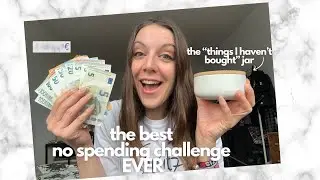 The "things I haven't bought" jar: how much did I save in 2023? 💶 best yearly no spending challenge!