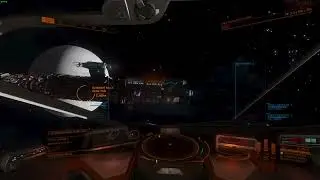 Elite Dangerous Fleet Carrier arrival