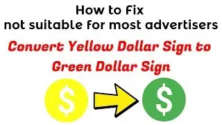 How to fix not suitable for most advertisers problem