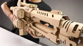 I Built My Own Sci Fi Weapon — Entirely From Cardboard