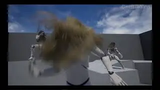Unreal Engine Hair Groom Test