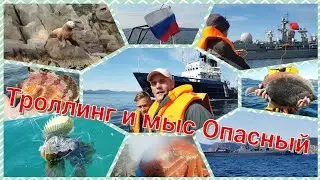 Fishing 2019. Kamchatka trolling, perch, crab, and Cape Opasny.