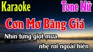Cơn Mơ Băng Giá Karaoke Tone Nữ ( Bm ) Beat Chuẩn | Karaoke Lâm Organ