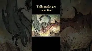 Tolkien fan art drawing collection 