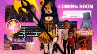 ALL *NEW CODES* AND ITEMS COMING IN THE HALLOWEEN UPDATE IN DRESS TO IMPRESS!! ROBLOX ❤️